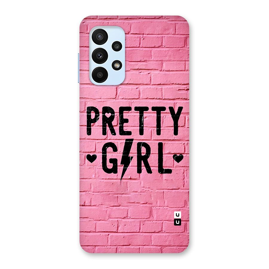 Pretty Girl Wall Back Case for Galaxy A23
