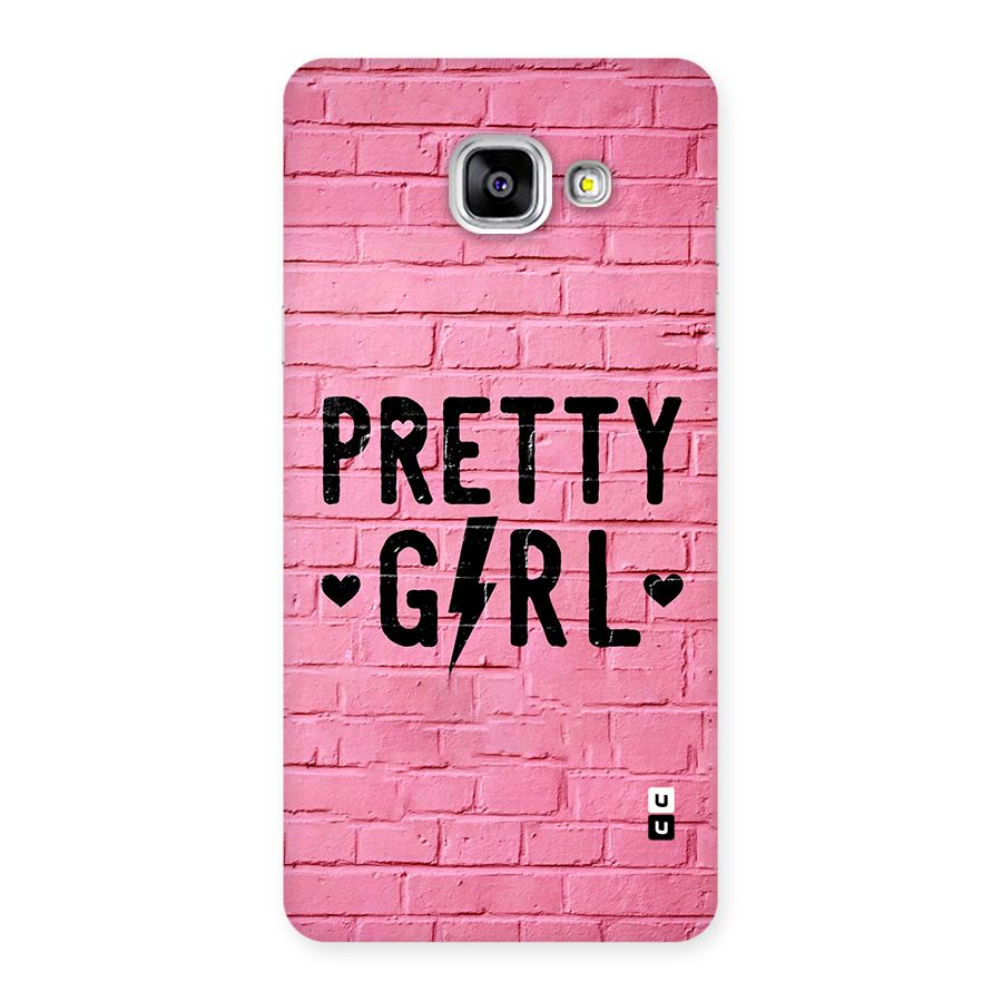 Pretty Girl Wall Back Case for Galaxy A5 (2016)