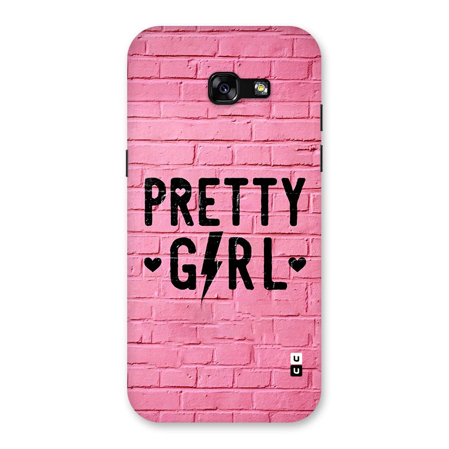 Pretty Girl Wall Back Case for Galaxy A5 2017