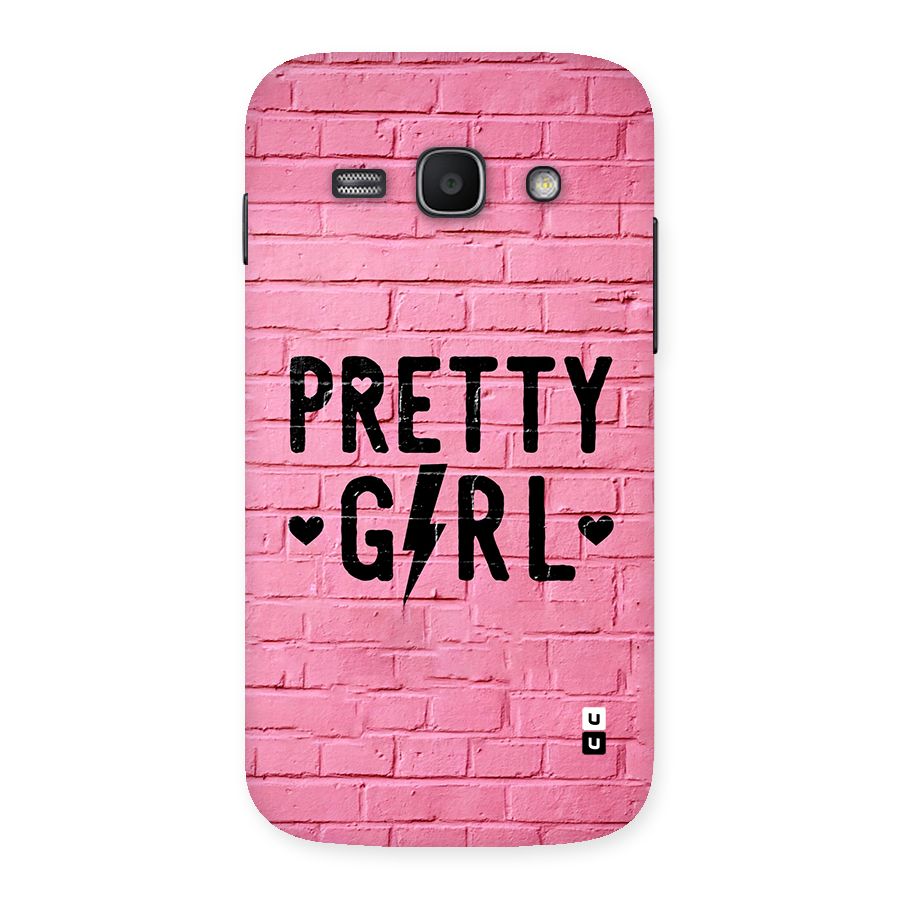 Pretty Girl Wall Back Case for Galaxy Ace3
