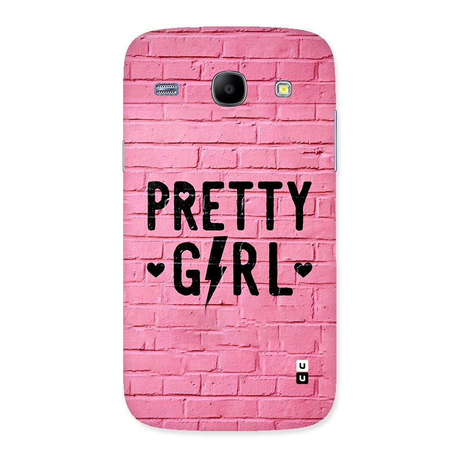 Pretty Girl Wall Back Case for Galaxy Core