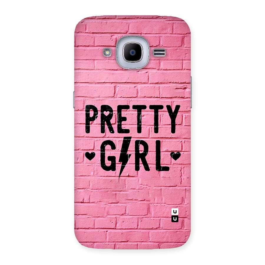 Pretty Girl Wall Back Case for Galaxy J2 Pro