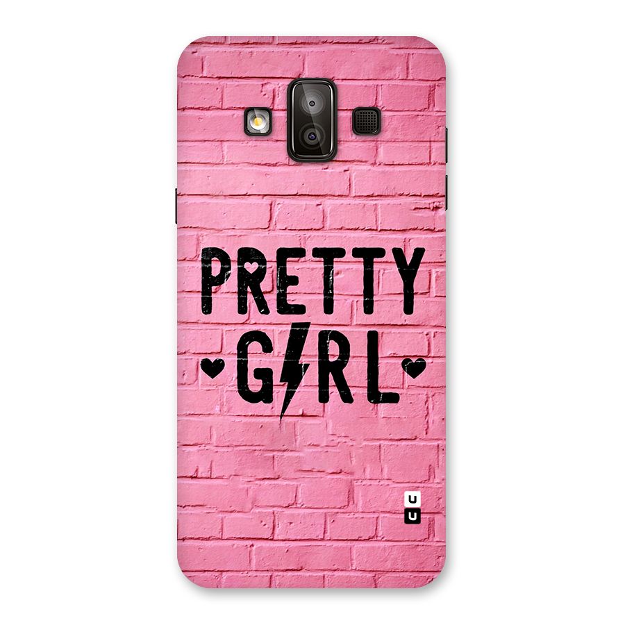 Pretty Girl Wall Back Case for Galaxy J7 Duo