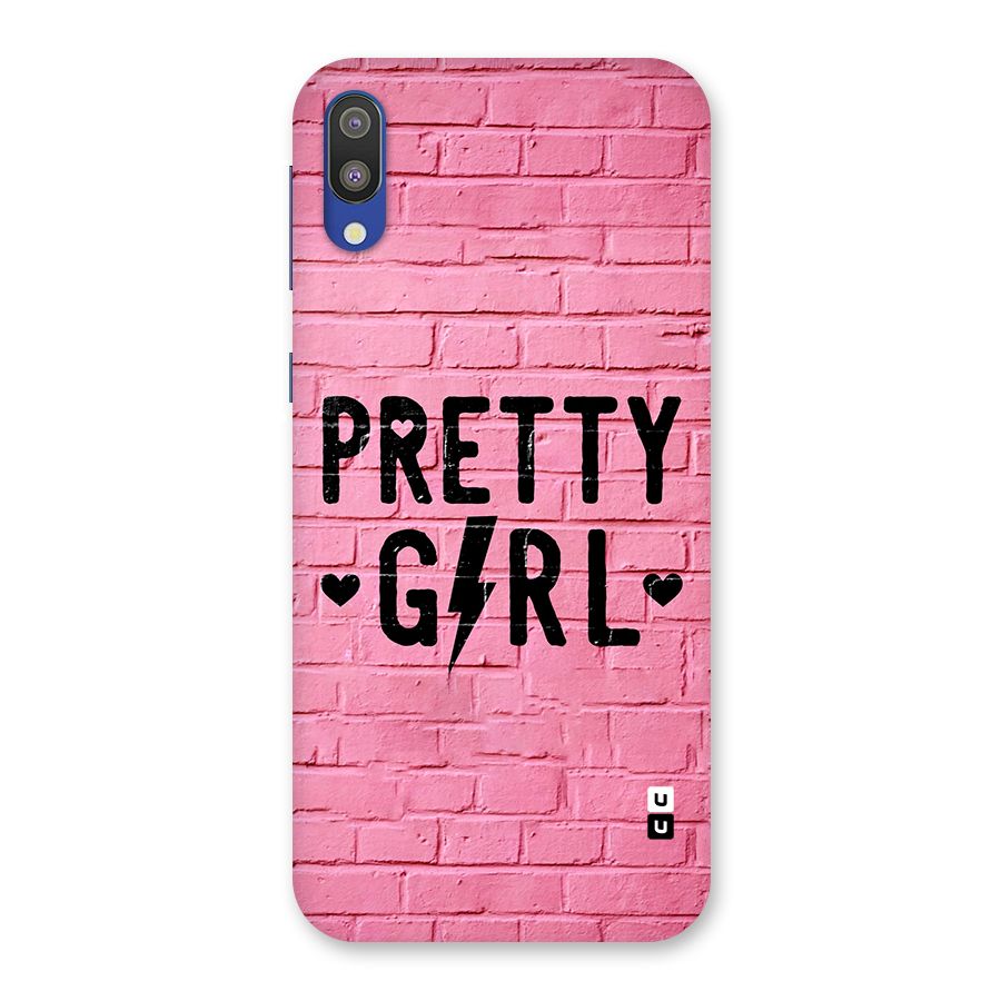 Pretty Girl Wall Back Case for Galaxy M10