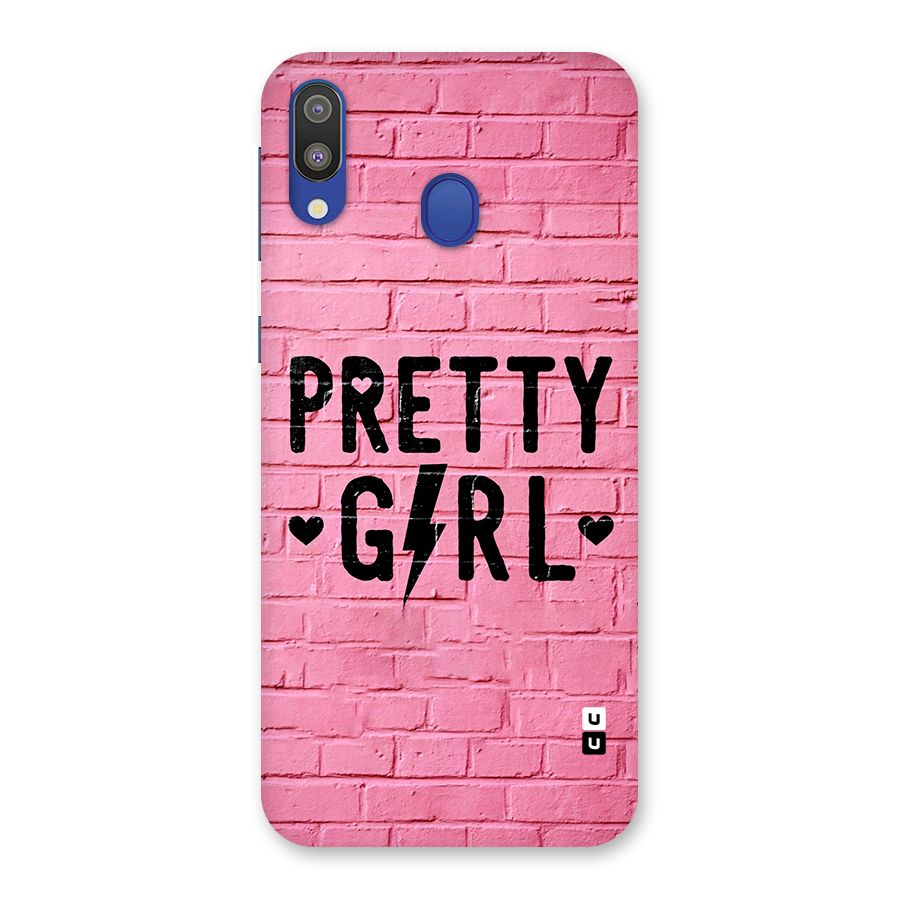 Pretty Girl Wall Back Case for Galaxy M20