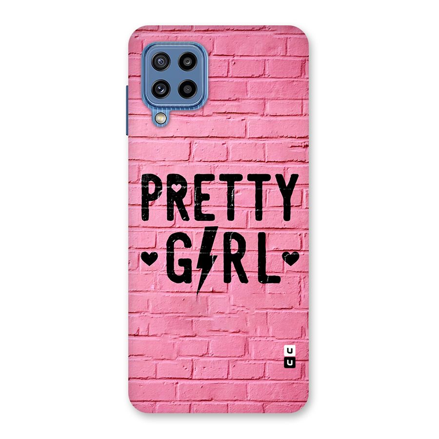 Pretty Girl Wall Back Case for Galaxy M32