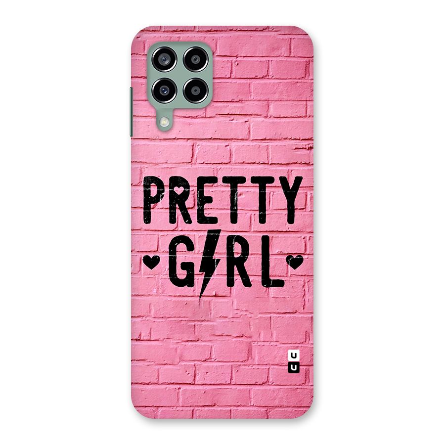 Pretty Girl Wall Back Case for Galaxy M33