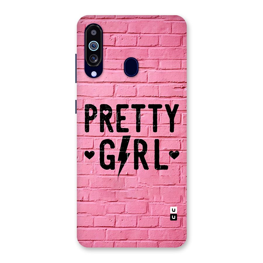 Pretty Girl Wall Back Case for Galaxy M40