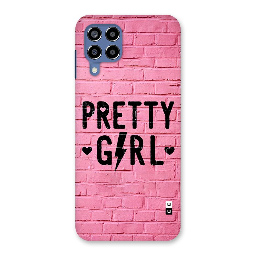 Pretty Girl Wall Back Case for Galaxy M53 5G