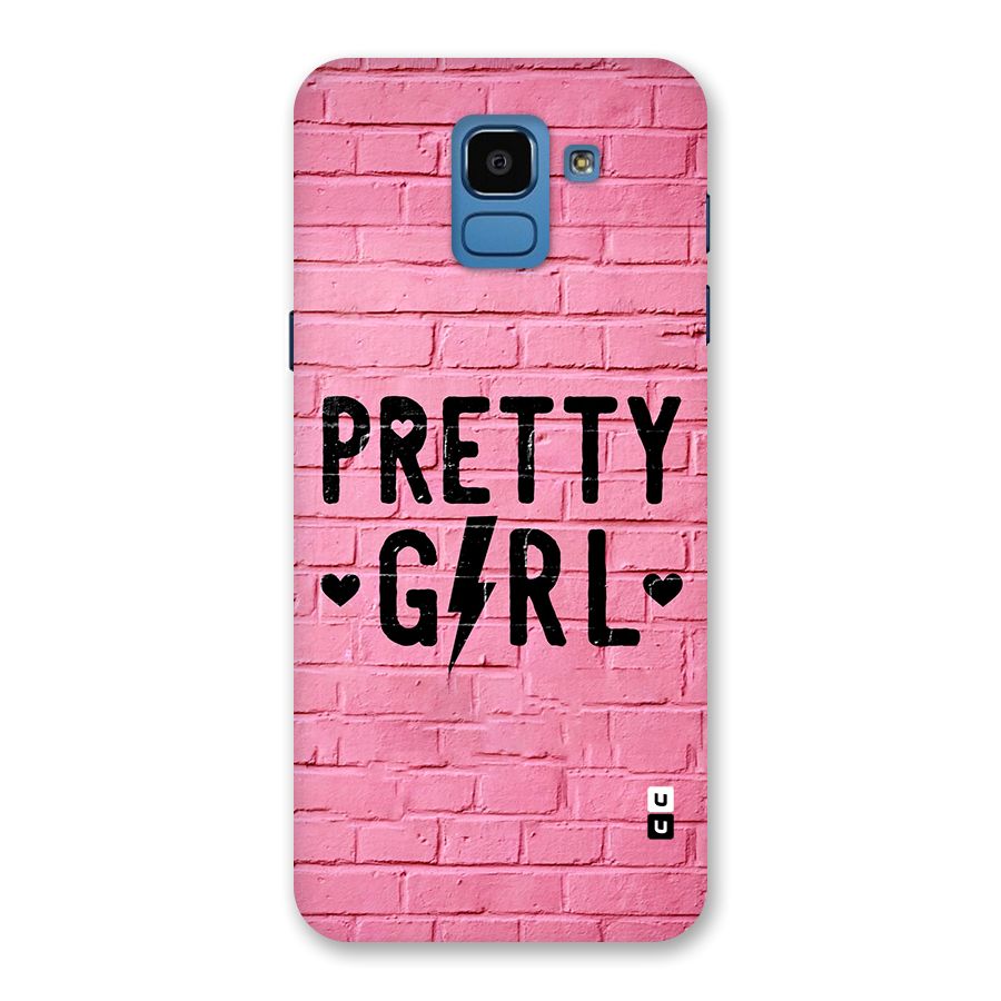 Pretty Girl Wall Back Case for Galaxy On6
