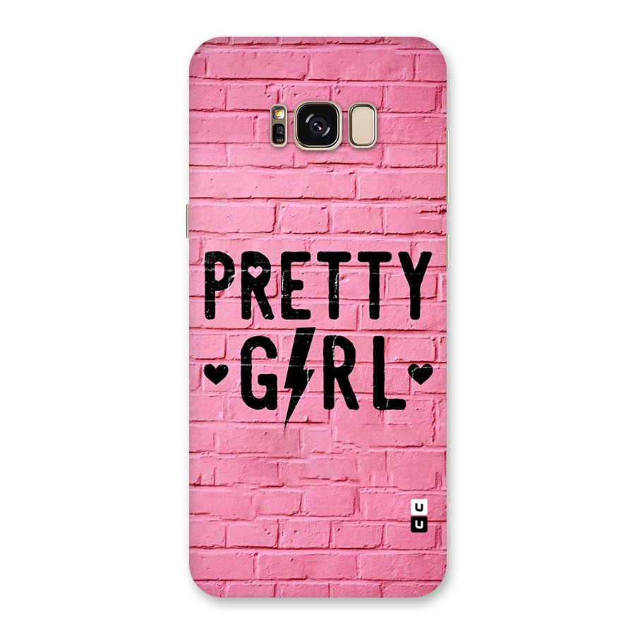 Pretty Girl Wall Back Case for Galaxy S8 Plus