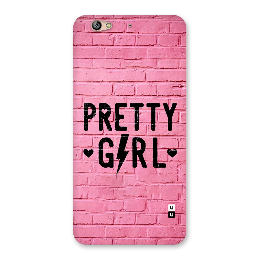 Pretty Girl Wall Back Case for Gionee S6