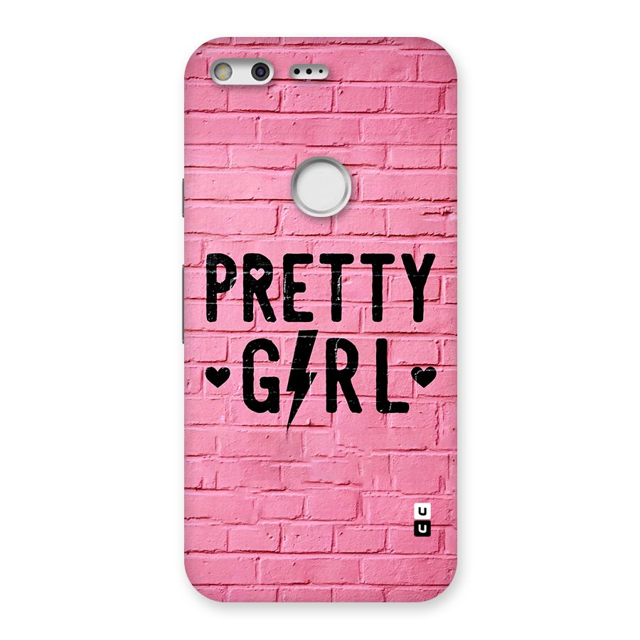 Pretty Girl Wall Back Case for Google Pixel