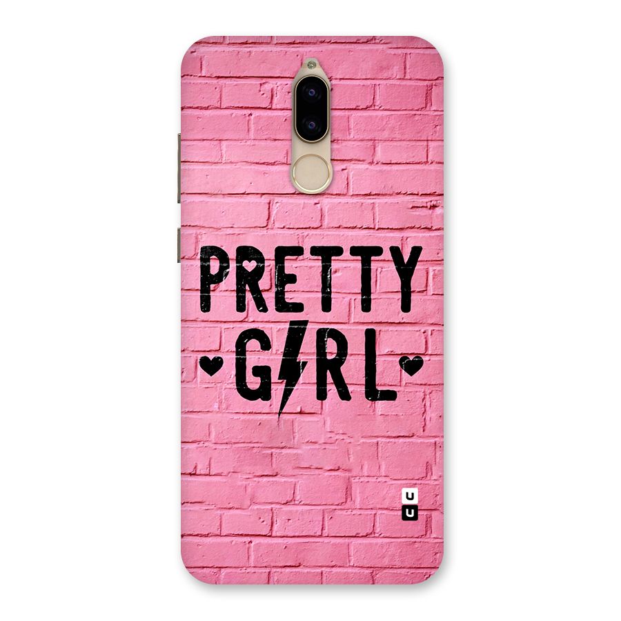 Pretty Girl Wall Back Case for Honor 9i