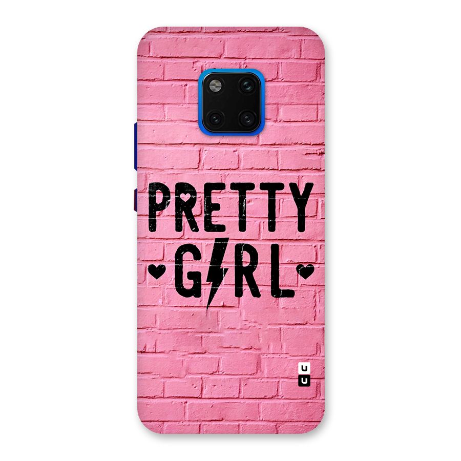 Pretty Girl Wall Back Case for Huawei Mate 20 Pro