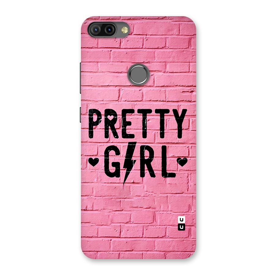 Pretty Girl Wall Back Case for Infinix Hot 6 Pro