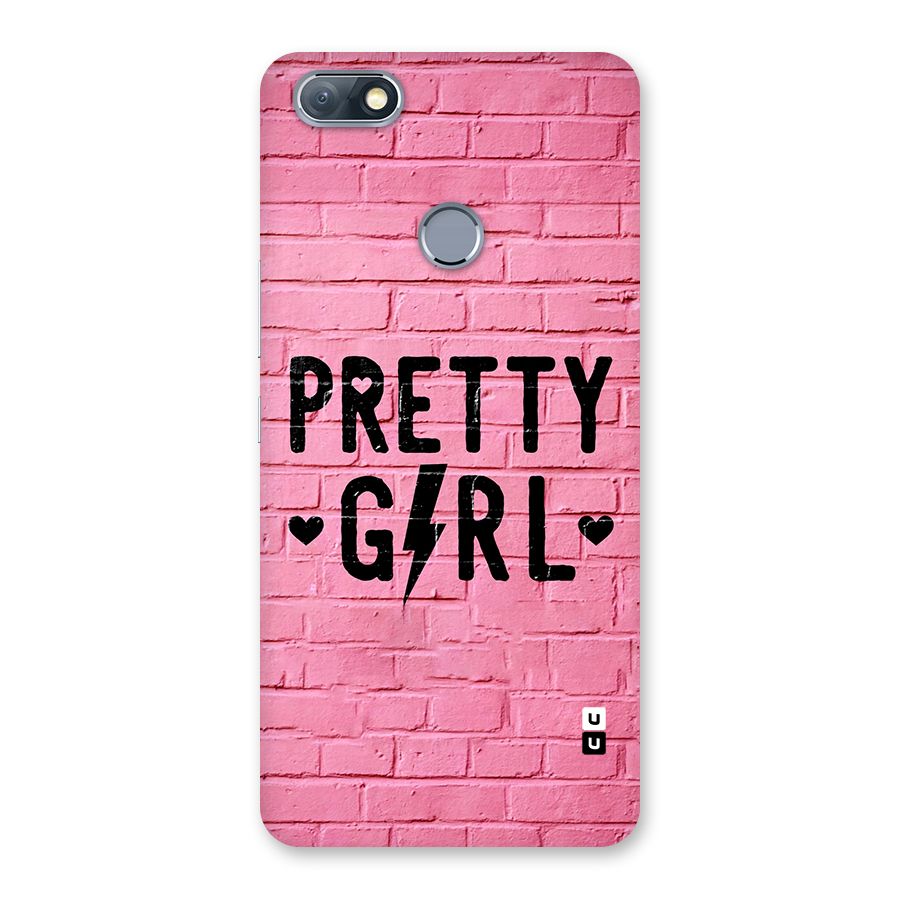 Pretty Girl Wall Back Case for Infinix Note 5