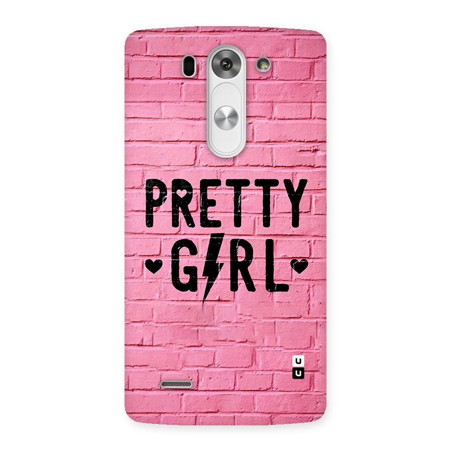 Pretty Girl Wall Back Case for LG G3 Mini