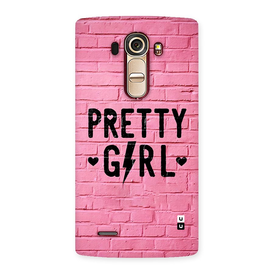 Pretty Girl Wall Back Case for LG G4