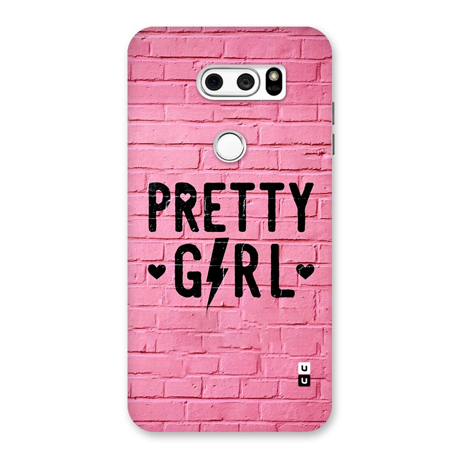 Pretty Girl Wall Back Case for LG V30