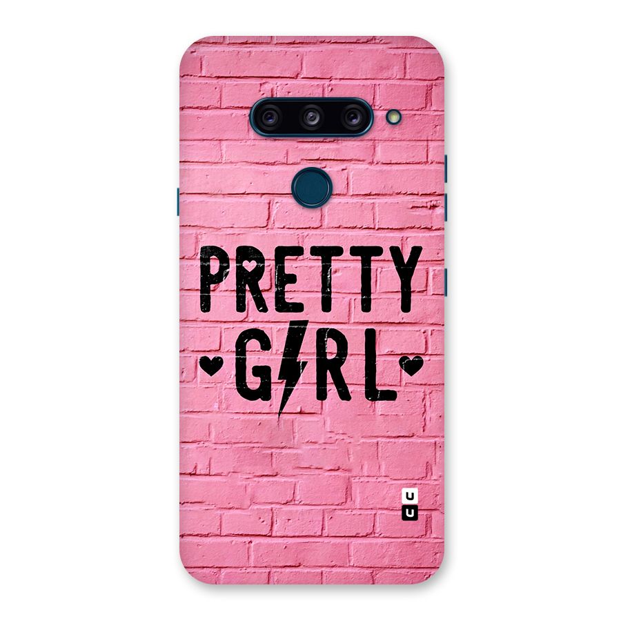 Pretty Girl Wall Back Case for LG  V40 ThinQ