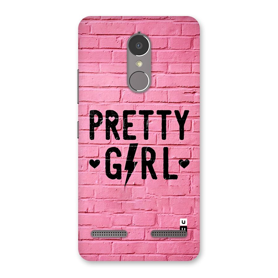 Pretty Girl Wall Back Case for Lenovo K6