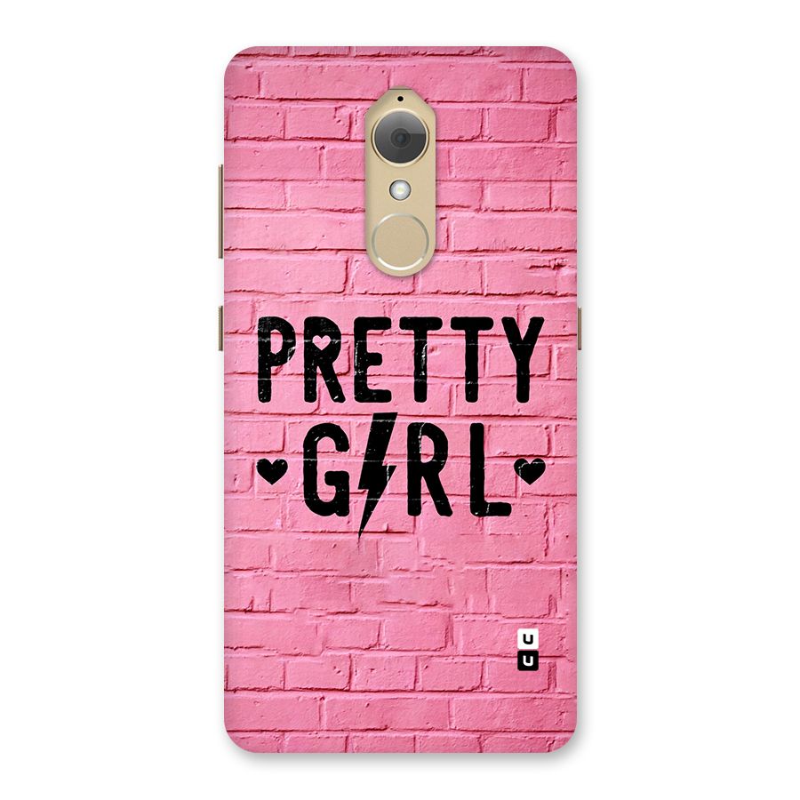 Pretty Girl Wall Back Case for Lenovo K8