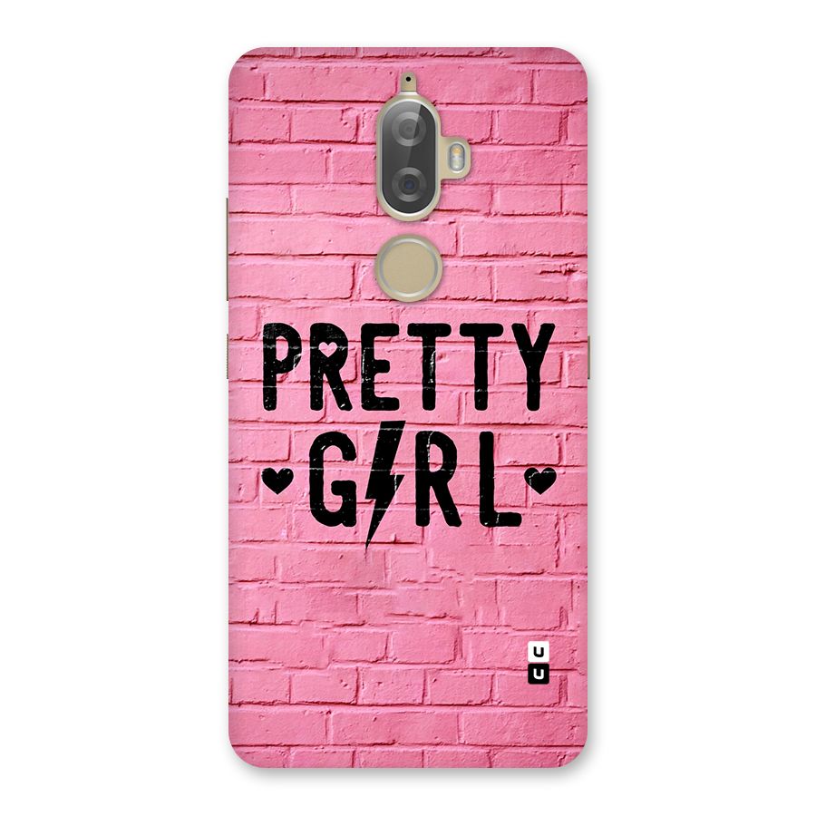 Pretty Girl Wall Back Case for Lenovo K8 Plus