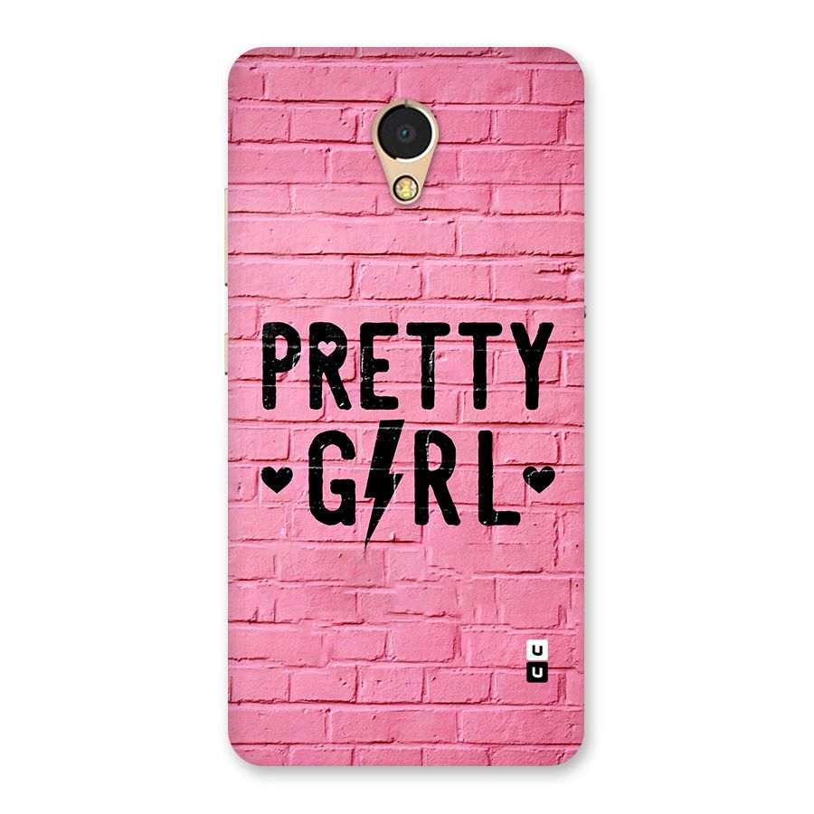 Pretty Girl Wall Back Case for Lenovo P2