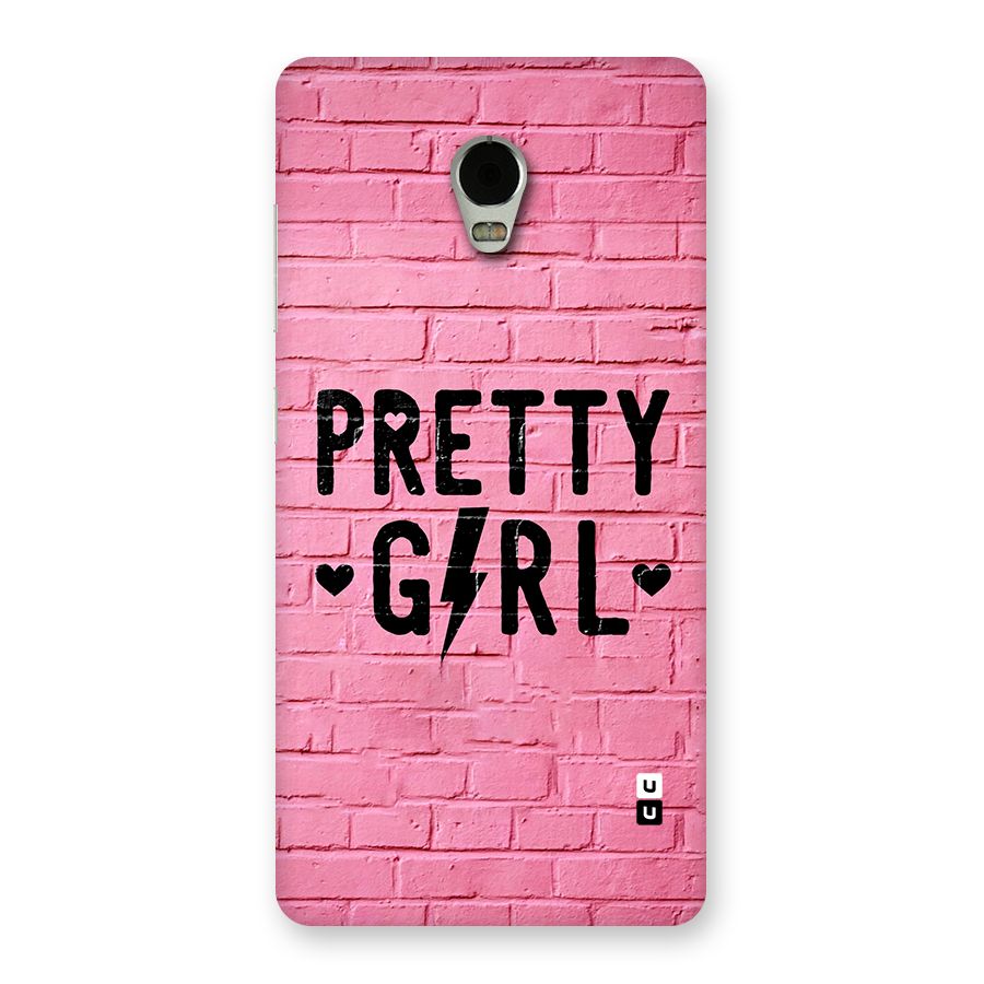 Pretty Girl Wall Back Case for Lenovo Vibe P1