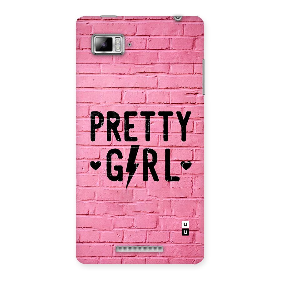 Pretty Girl Wall Back Case for Lenovo Vibe Z K910