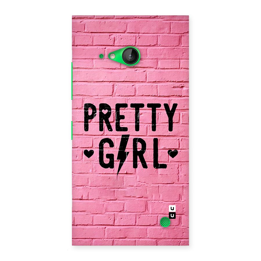 Pretty Girl Wall Back Case for Lumia 730