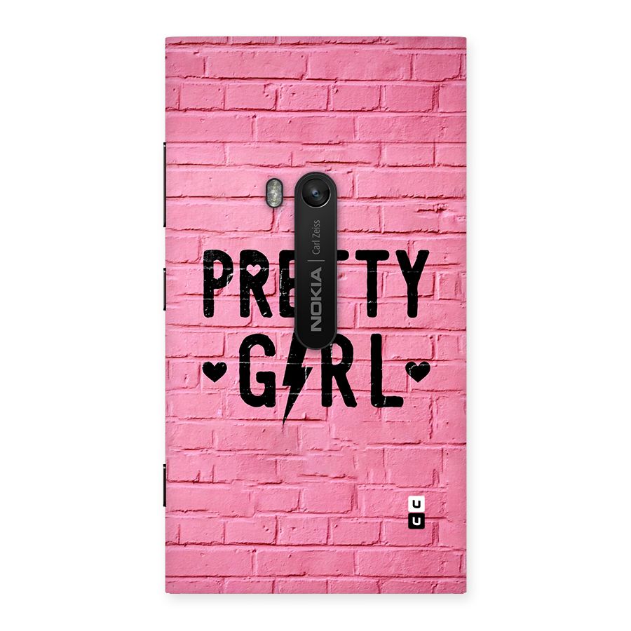 Pretty Girl Wall Back Case for Lumia 920