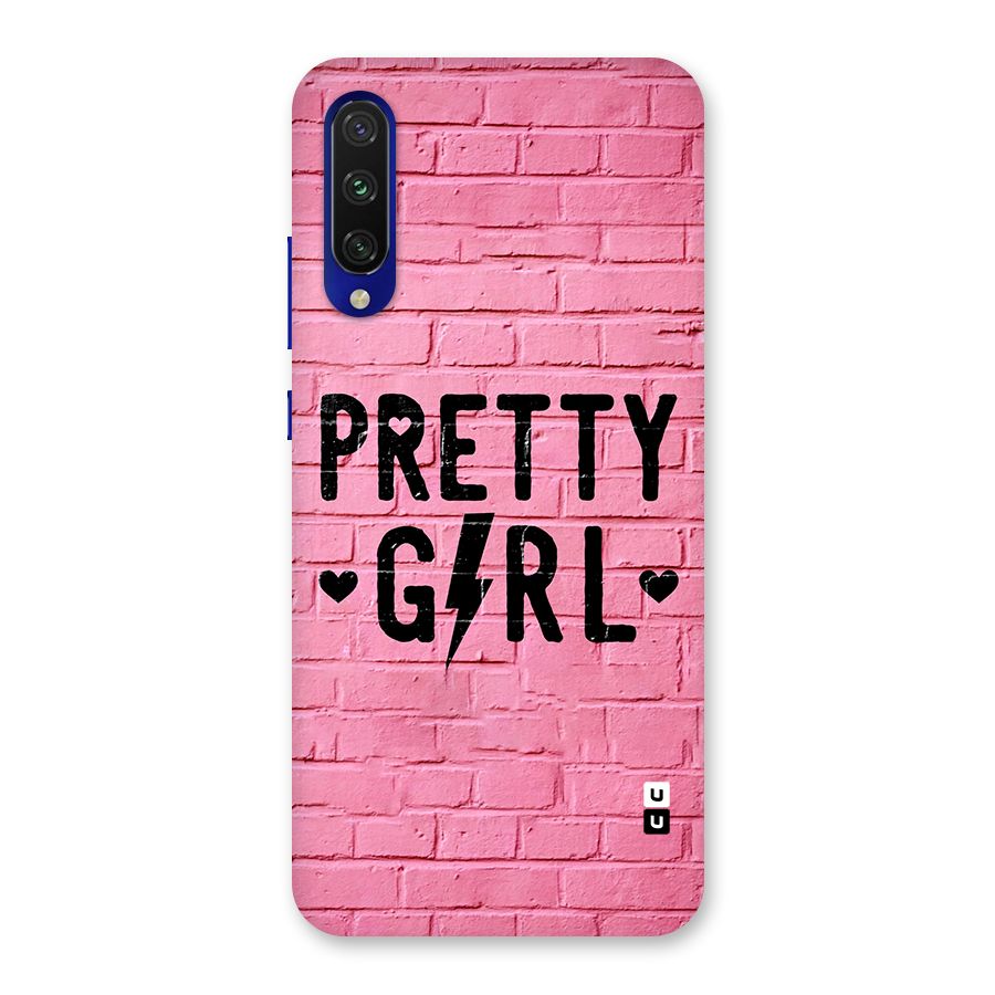Pretty Girl Wall Back Case for Mi A3