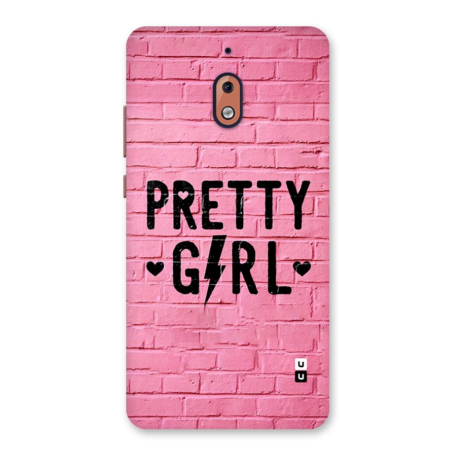 Pretty Girl Wall Back Case for Nokia 2.1