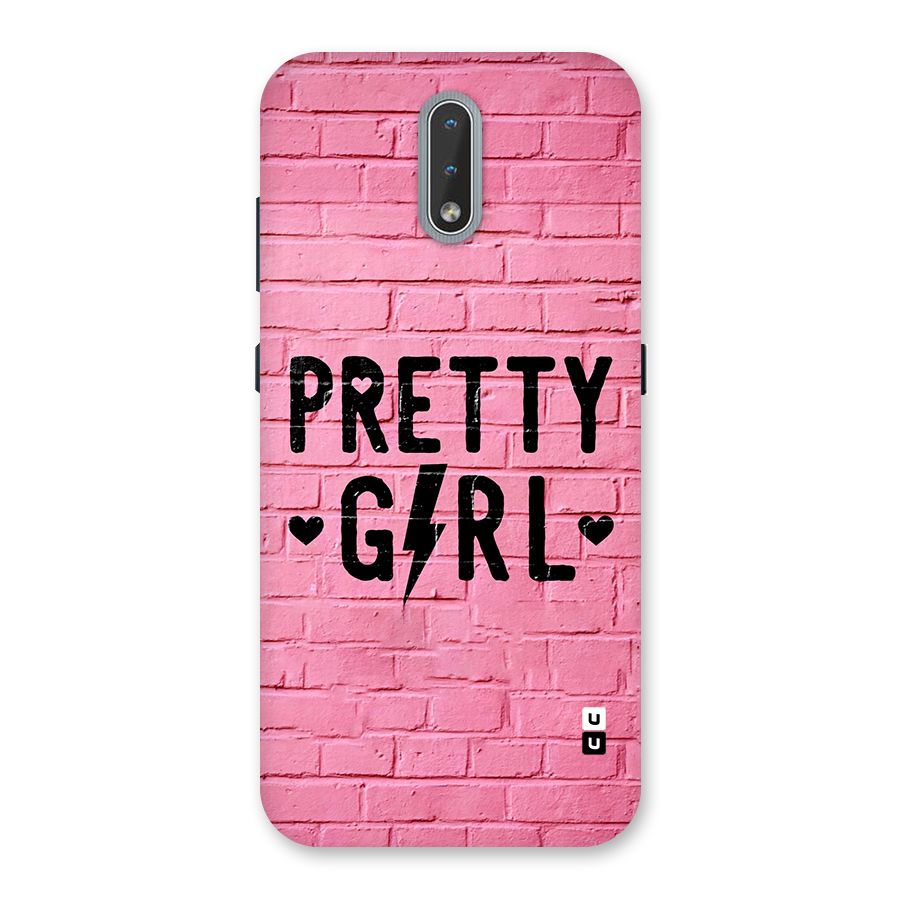 Pretty Girl Wall Back Case for Nokia 2.3