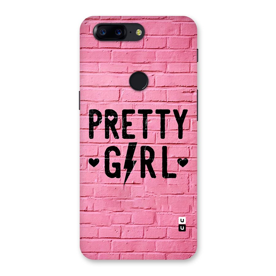 Pretty Girl Wall Back Case for OnePlus 5T