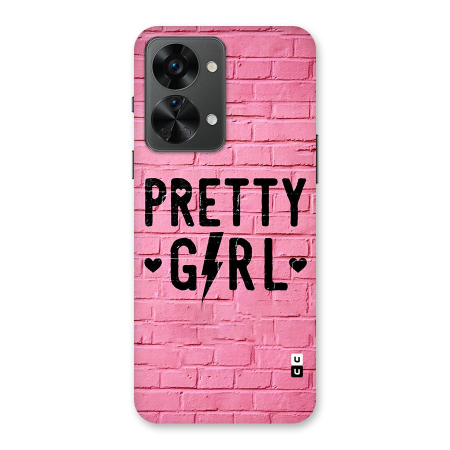Pretty Girl Wall Back Case for OnePlus Nord 2T