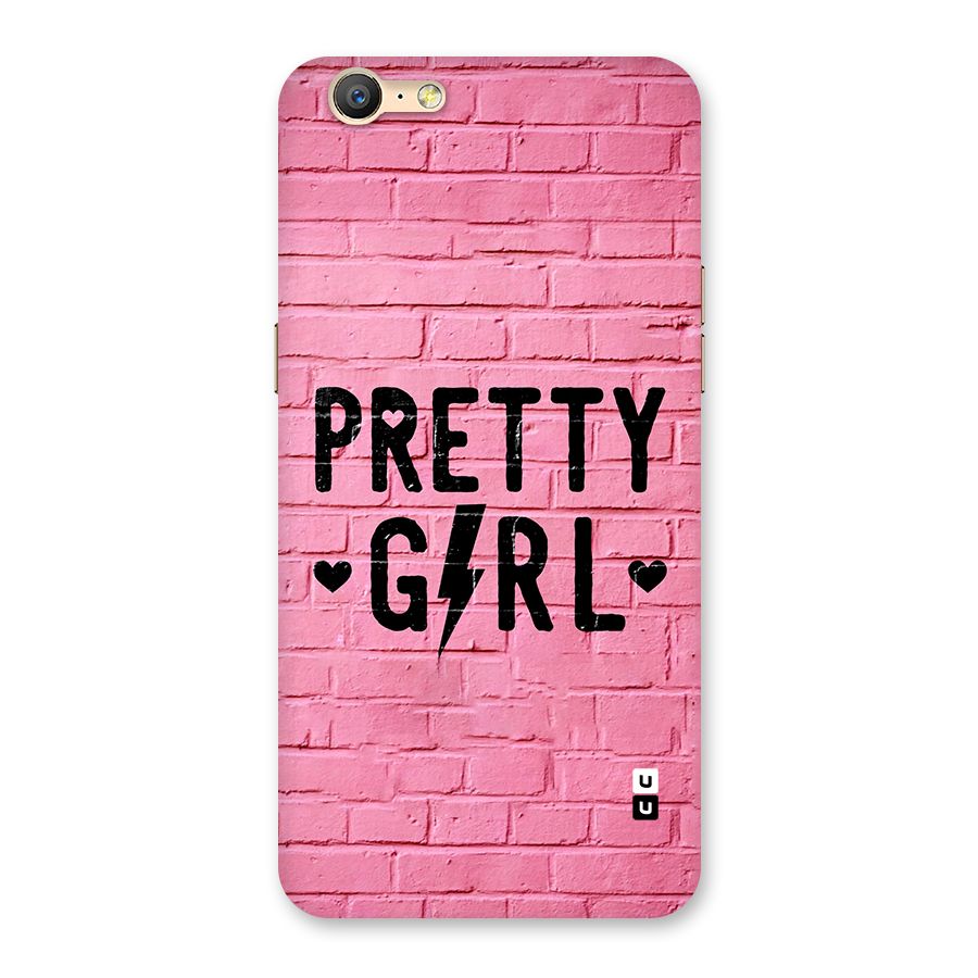 Pretty Girl Wall Back Case for Oppo A39