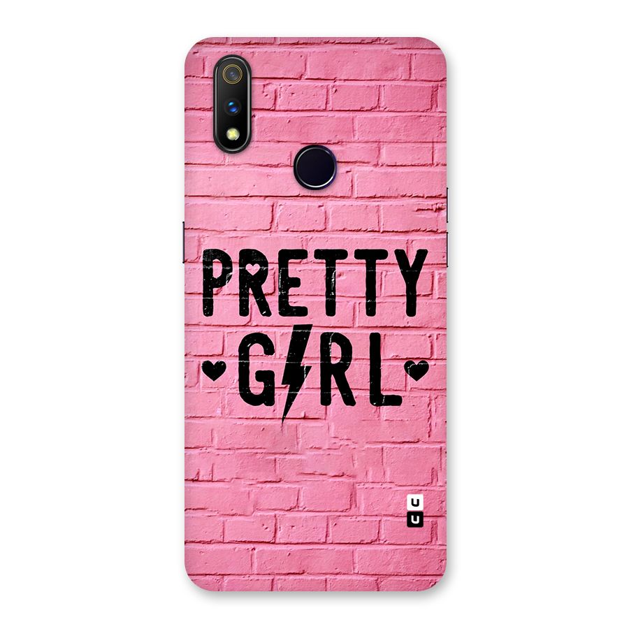 Pretty Girl Wall Back Case for Realme 3 Pro
