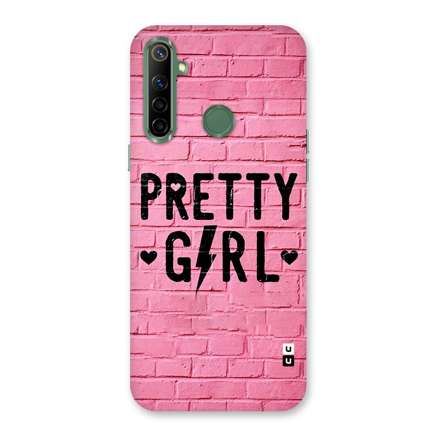 Pretty Girl Wall Back Case for Realme Narzo 10