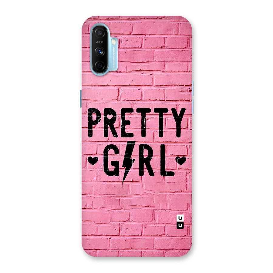Pretty Girl Wall Back Case for Realme Narzo 20A