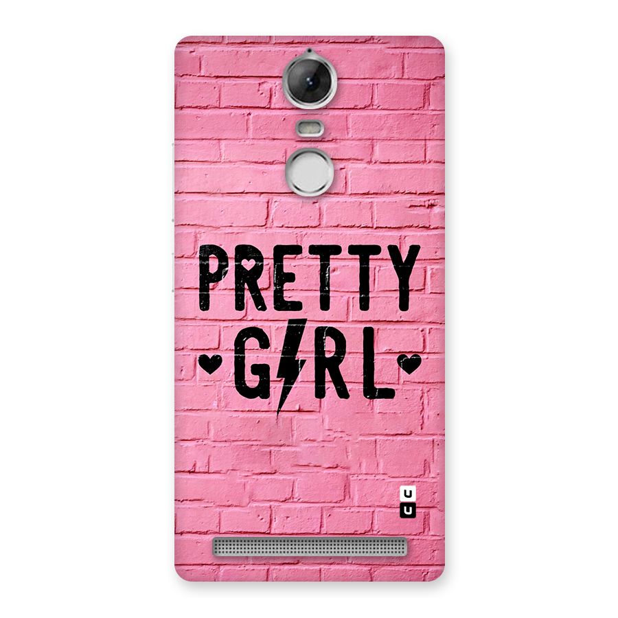 Pretty Girl Wall Back Case for Vibe K5 Note