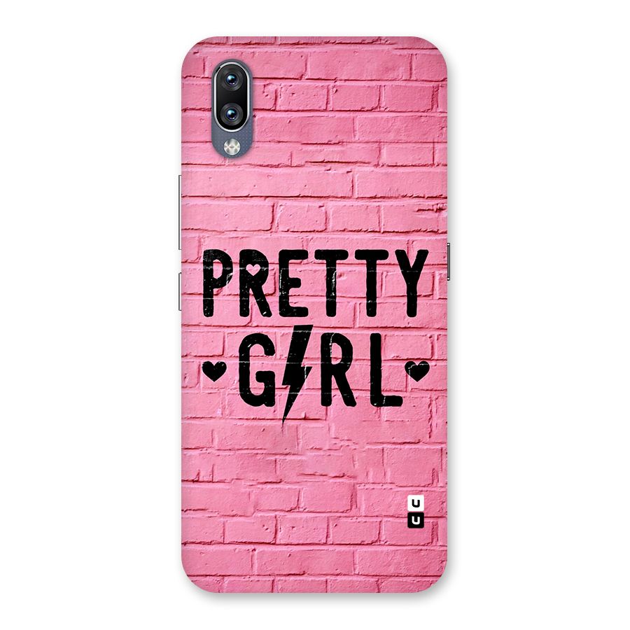 Pretty Girl Wall Back Case for Vivo NEX