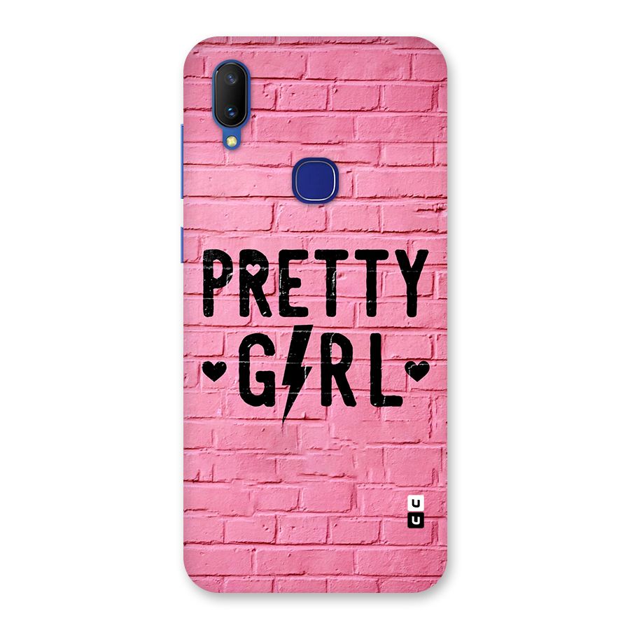 Pretty Girl Wall Back Case for Vivo V11