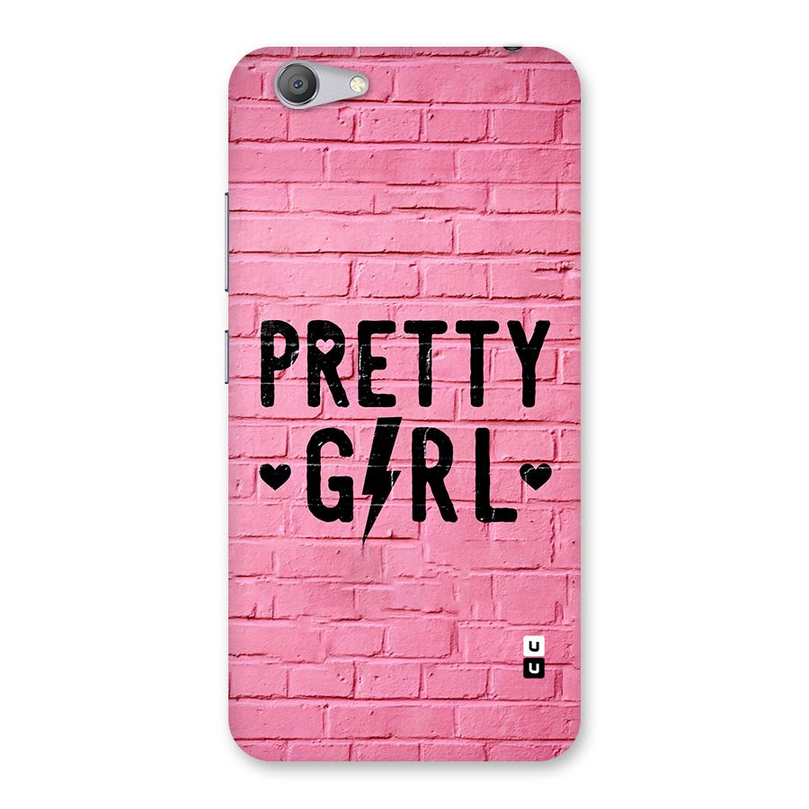 Pretty Girl Wall Back Case for Vivo Y53