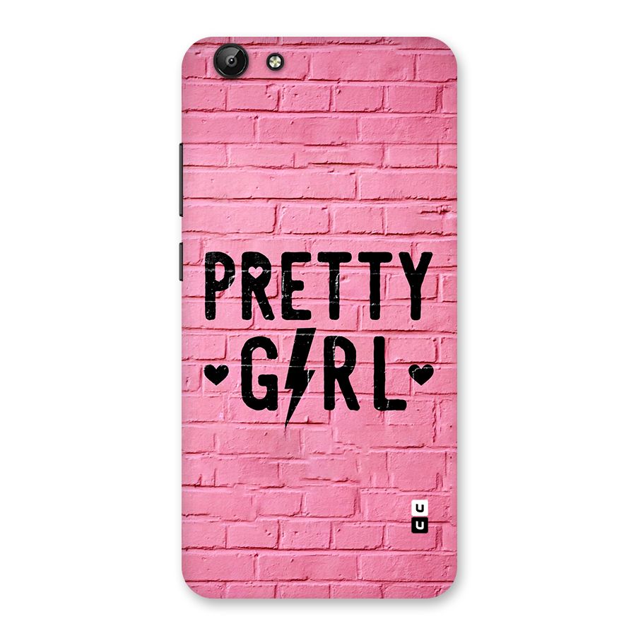 Pretty Girl Wall Back Case for Vivo Y69