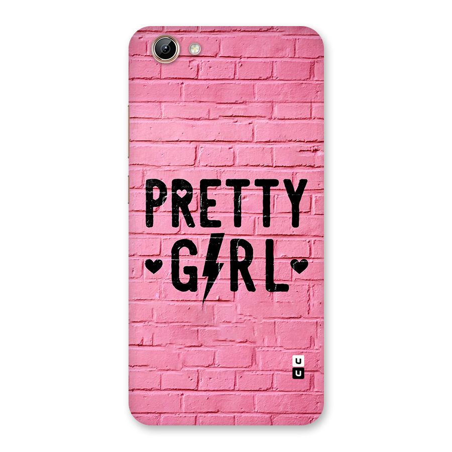Pretty Girl Wall Back Case for Vivo Y71i