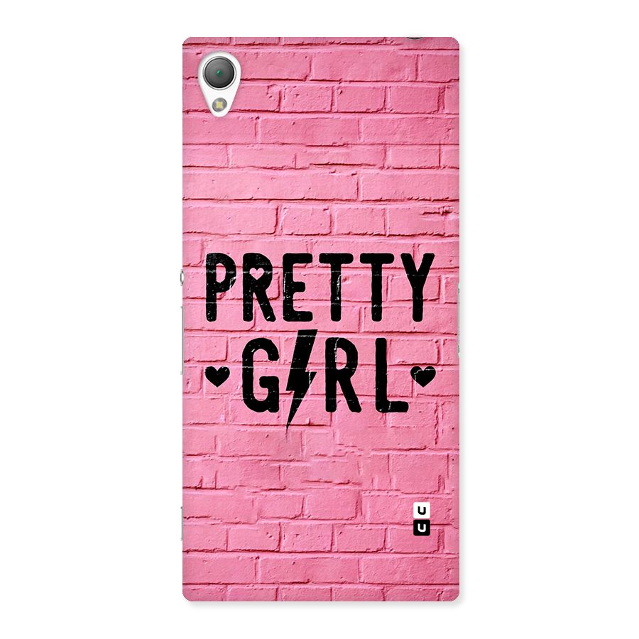 Pretty Girl Wall Back Case for Xperia Z3