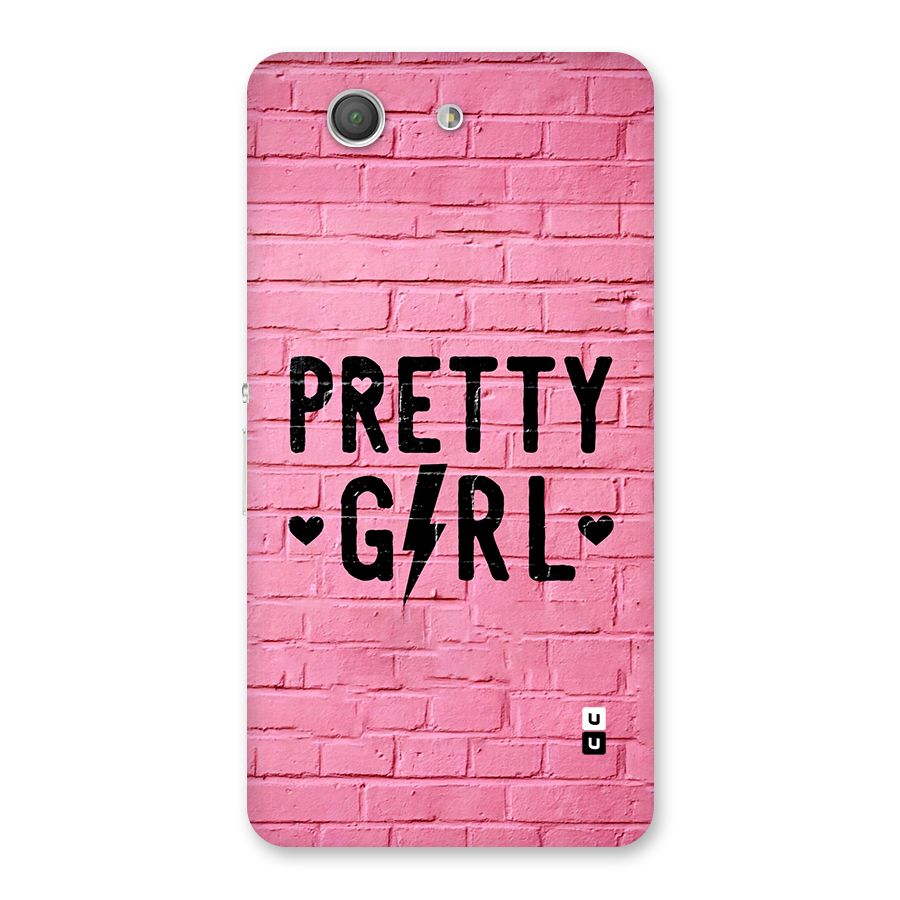 Pretty Girl Wall Back Case for Xperia Z3 Compact